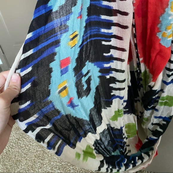 Patterned infinity scarf - Picture 3 of 4